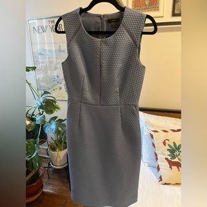 J Crew Light Blue Sheath